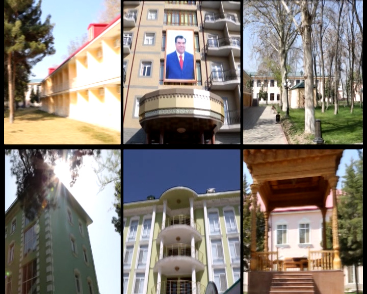 Корпуса санатории "Бахористон"